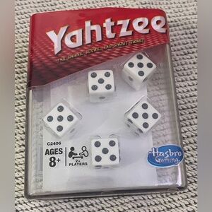 Yahtzee Dice Game - White